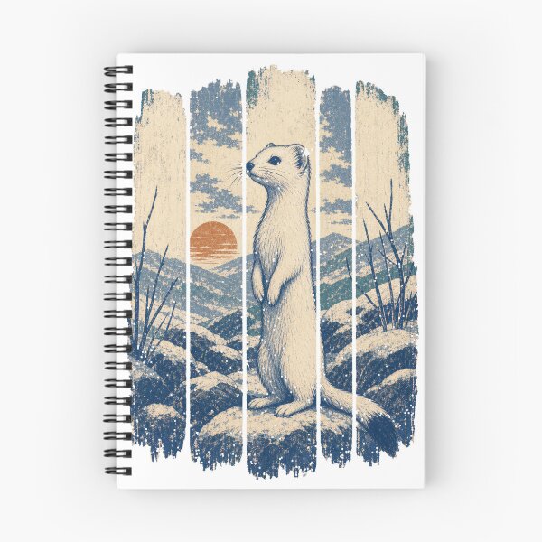 Item preview, Ermine Between the Winter Stones designed and sold by VisualArtsOasis.