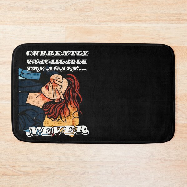 Item preview, Currently Unavailable Try Again Never - Retro Pop Art Comic designed and sold by mijaczeek.