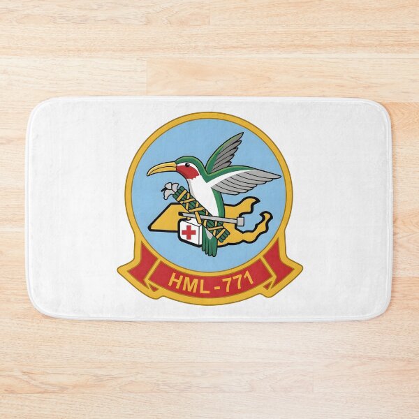 Item preview, USMC HML-771 Marine Light Helicopter Squadron Insignia designed and sold by CharlieDesings.