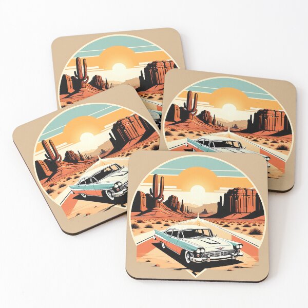 Item preview, Car on desert road designed and sold by tarkone.