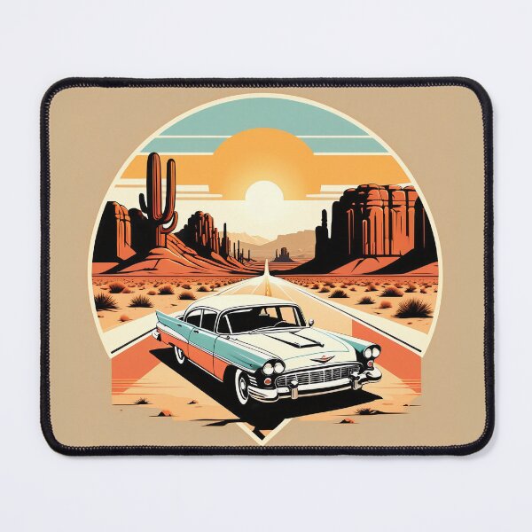 Item preview, Car on desert road designed and sold by tarkone.