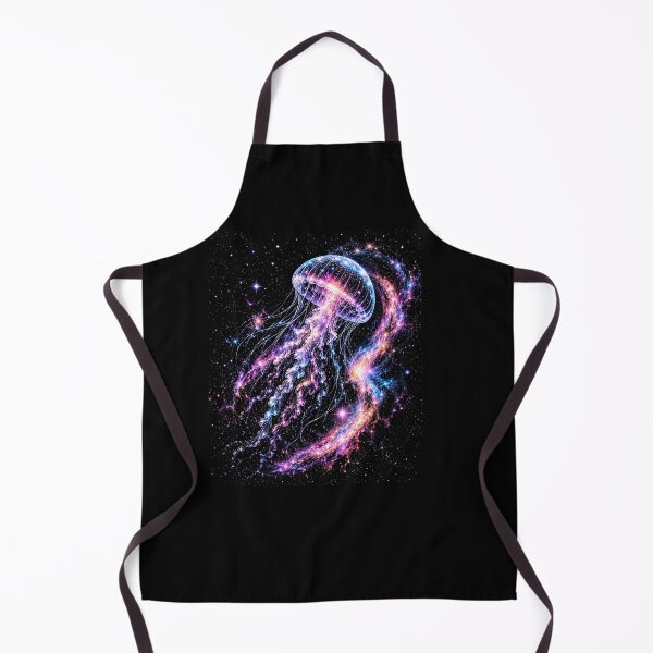 Item preview, Glowing Celestial Jellyfish Galaxy Diving Space Galaxy Night Sky designed and sold by SOUFIANE1991.