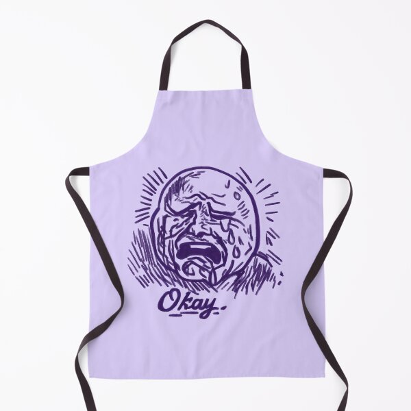 Item preview, Okay. Retro Vintage Crying Meme Face | Classic Rage Comic Reaction | Funny Internet Meme Sticker designed and sold by StickyDelights.
