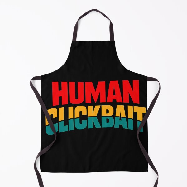 Item preview, Human Clickbait Funny Sarcastic Typography T-Shirt Bold Internet Meme Humour Statement Graphic designed and sold by TeeTimeTreasure.
