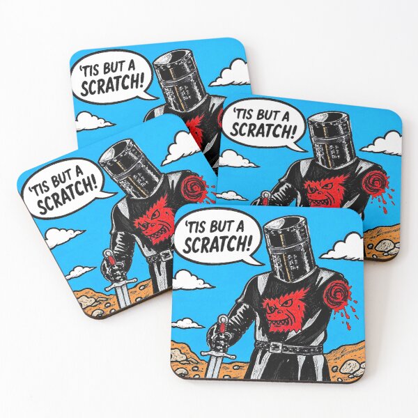 Item preview, The Black Knight Always Triumphs designed and sold by PopFright Art Company .
