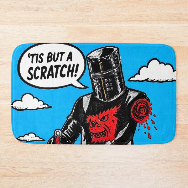 Item preview, The Black Knight Always Triumphs designed and sold by PopFright Art Company .