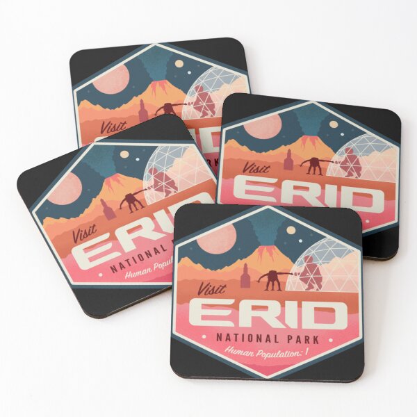 Item preview, Visit Erid Project Hail Mary Vintage Travel Poster designed and sold by Douglas Alex.