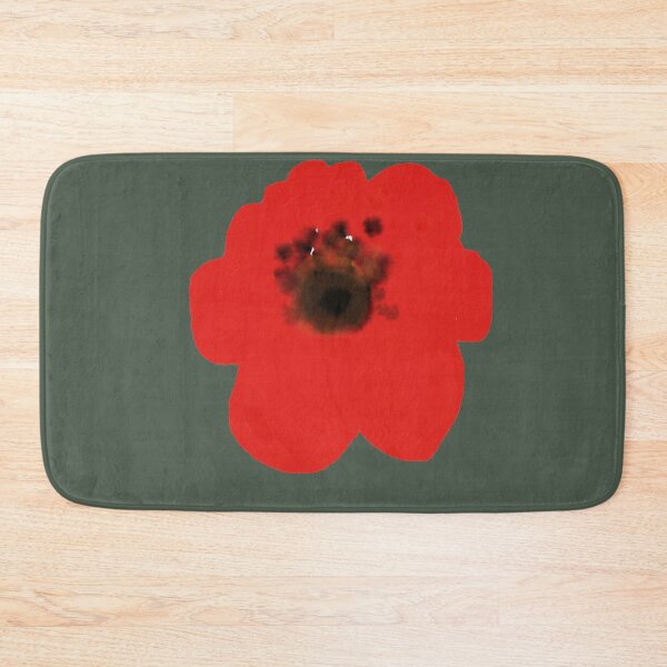 Item preview, Minimalist Red Poppy Watercolor Bloom designed and sold by BalkanBloom.
