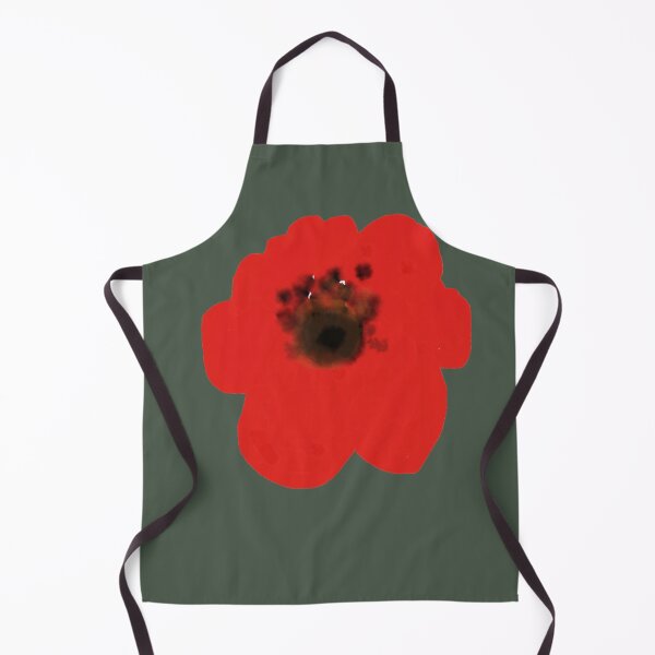 Item preview, Minimalist Red Poppy Watercolor Bloom designed and sold by BalkanBloom.