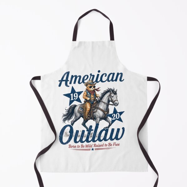 Item preview, American Outlaw Cowboy Cat T-Shirt – Funny Western Orange Cat Riding Horse | Vintage Rodeo Cat Lover Gift | Retro Country Graphic Tee designed and sold by TeehMeow.