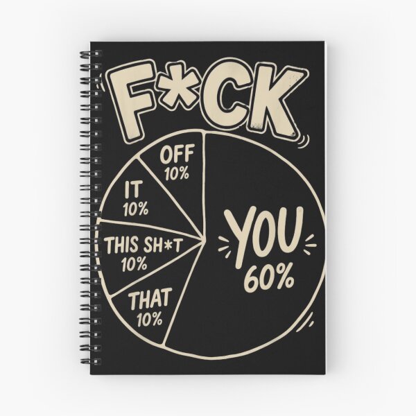 Item preview, Funny Pie Chart Sarcasm Joke - Swear Word Funny Offensive Humor designed and sold by haitrieuic96.
