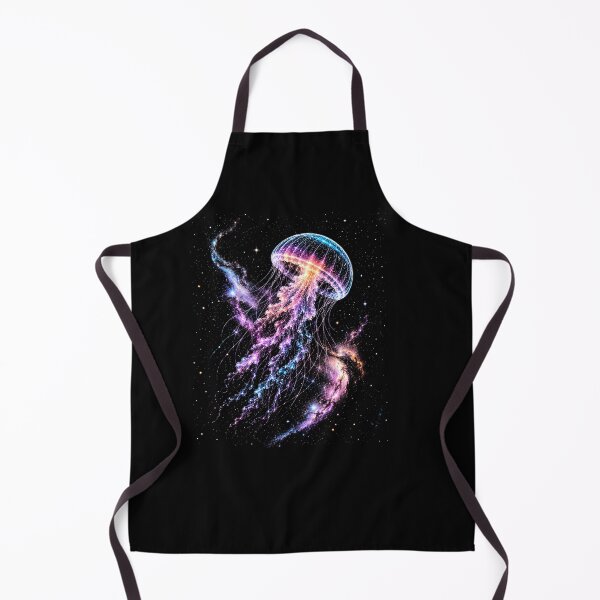 Item preview, Glowing Celestial Jellyfish Galaxy Diving Space Galaxy Night Sky designed and sold by SOUFIANE1991.