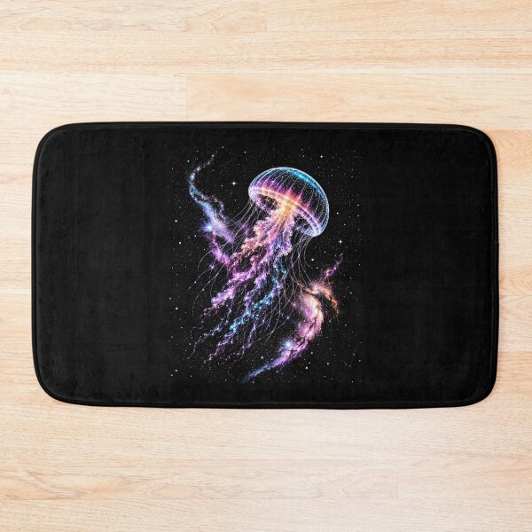 Item preview,  Glowing Celestial Jellyfish Galaxy Diving Space Galaxy Night Sky designed and sold by SOUFIANE1991.