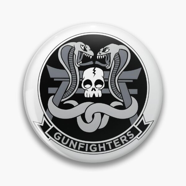 Item preview, USMC HMLA-369 "Gunfighters" Marine Light Attack Helicopter Squadron Insignia designed and sold by CharlieDesings.