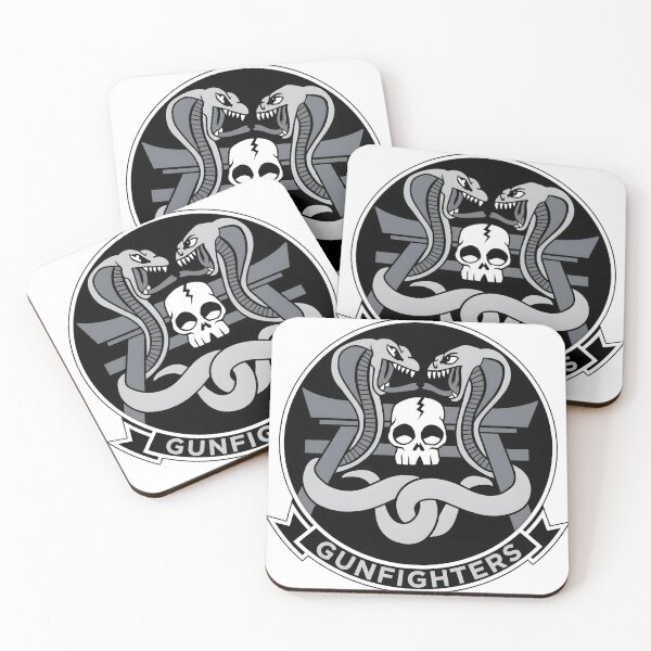 Item preview, USMC HMLA-369 "Gunfighters" Marine Light Attack Helicopter Squadron Insignia designed and sold by CharlieDesings.
