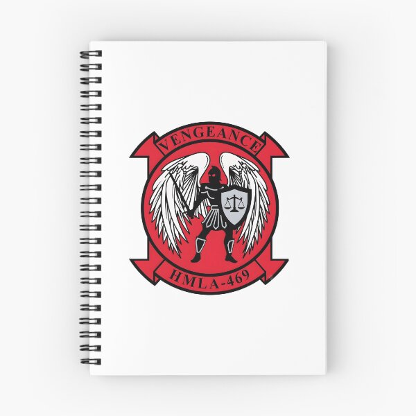 Item preview, USMC HMLA-469 "Vengeance" Squadron Insignia Patch designed and sold by CharlieDesings.