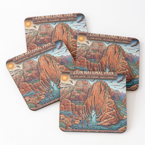 Item preview, ZION NATIONAL PARK designed and sold by likbatonboot.
