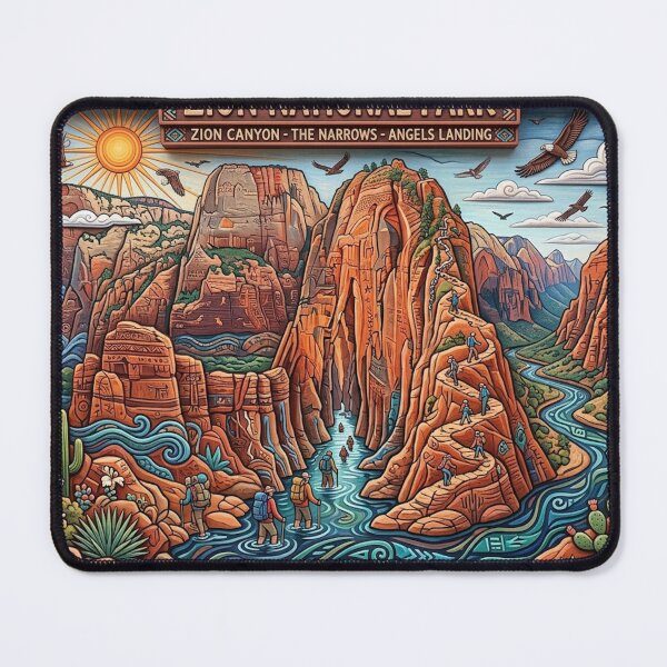 Item preview, ZION NATIONAL PARK designed and sold by likbatonboot.