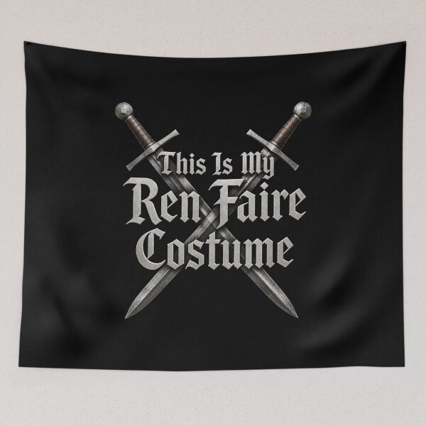 Item preview, This Is My REN Faire Costume Funny Medieval Renaissance Fair T-Shirt | Ren Fest Humor Graphic Gift designed and sold by Trendably.