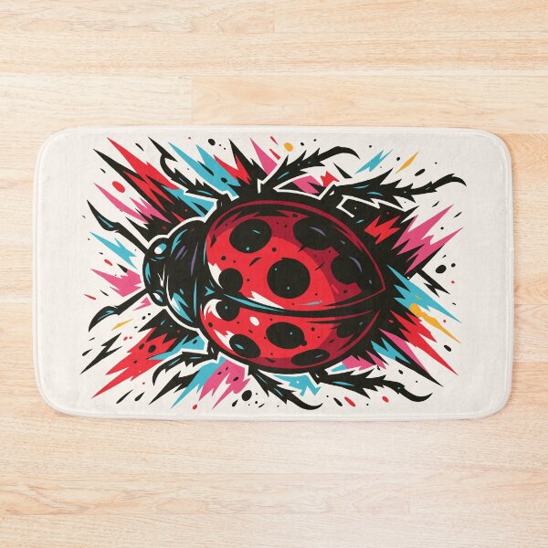 Item preview, Neon Graffiti Ladybug designed and sold by Ghost on Toast.