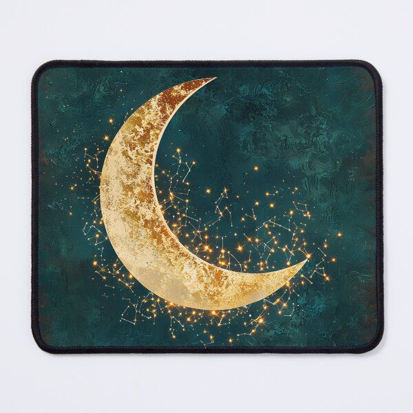 Item preview, 3d Render Of Crescent Moon Stars Digital designed and sold by Checho30.