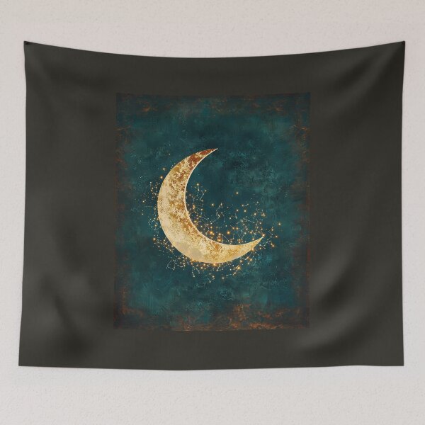 Item preview, 3d Render Of Crescent Moon Stars Digital designed and sold by Checho30.