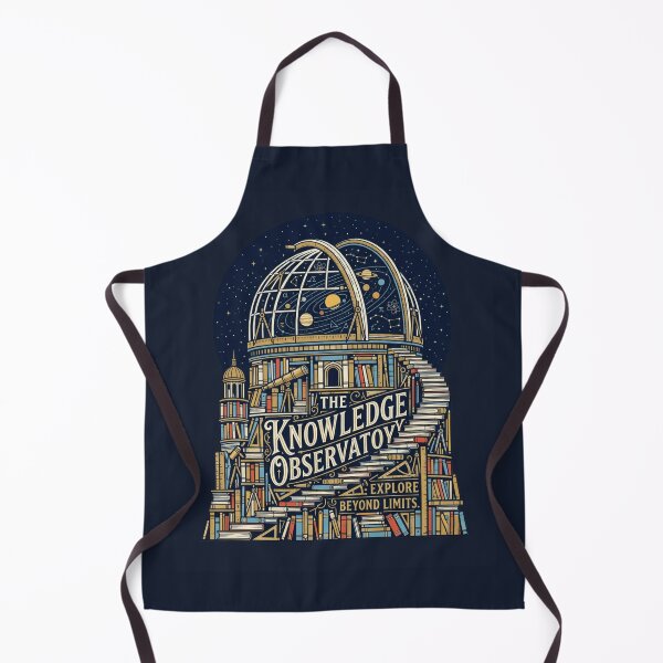 Item preview, The Knowledge Observatory Education Artwork | Premium STEM Design designed and sold by Amr Darwish Graphic designer.