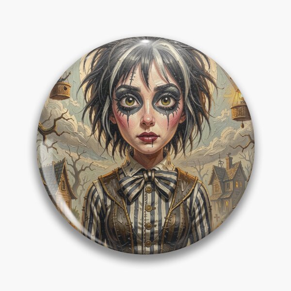 Item preview, Surreal Gothic Dreamworld Portrait with Gorey Influence designed and sold by FotoworldEdel.