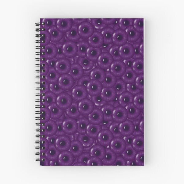 Item preview, The pattern is saturated with dark purple eyes designed and sold by Cherevan.