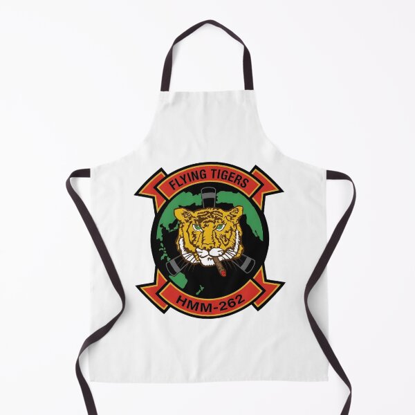Item preview, USMC HMM-262 "Flying Tigers" Squadron Insignia Patch designed and sold by CharlieDesings.