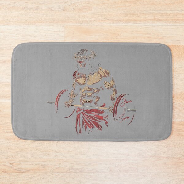 Item preview, Funny Christian Workout Gym Jesus The Ultimate Deadlift designed and sold by GreggRoss.