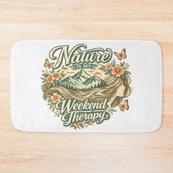 Item preview, Nature Is My Weekend Therapy - Hiking & Outdoor Lover designed and sold by teemix.