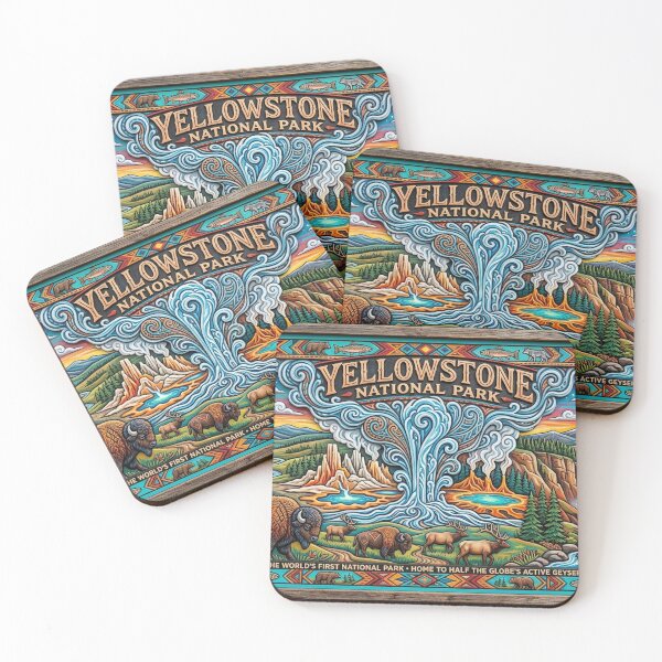 Item preview, YELLOWSTONE NATIONAL PARK designed and sold by likbatonboot.