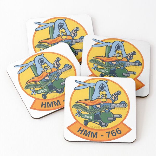 Item preview, USMC HMM-766 "Yosemite Sam" Squadron Insignia Patch designed and sold by CharlieDesings.