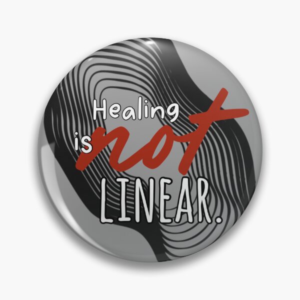 Item preview, Healing isn't linear, digital doodle designed and sold by GiSilver.