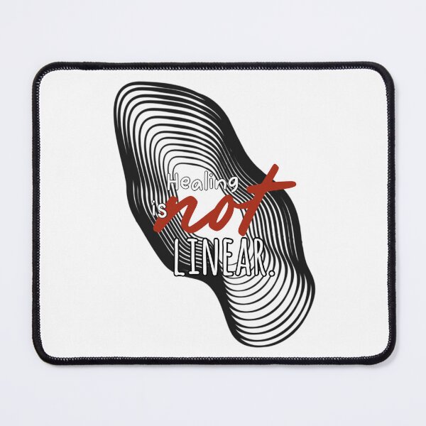 Item preview, Healing isn't linear, digital doodle designed and sold by GiSilver.