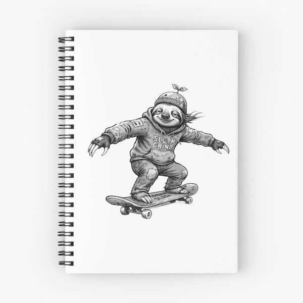 Item preview, Skater Sloth designed and sold by Simsonic.