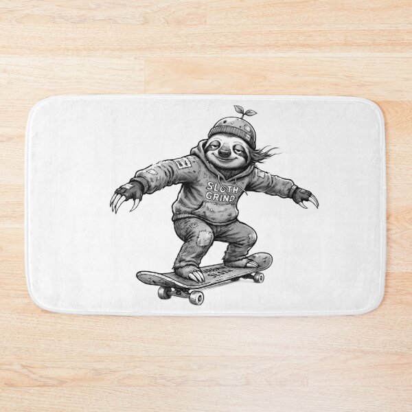 Item preview, Skater Sloth designed and sold by Simsonic.
