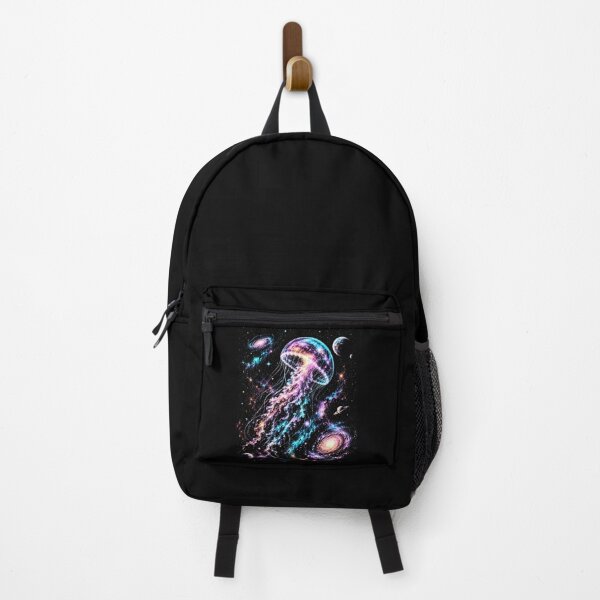 Item preview, Glowing Celestial Jellyfish Galaxy Diving Space Galaxy Night Sky designed and sold by SOUFIANE1991.