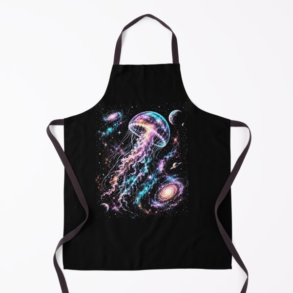 Item preview, Glowing Celestial Jellyfish Galaxy Diving Space Galaxy Night Sky designed and sold by SOUFIANE1991.
