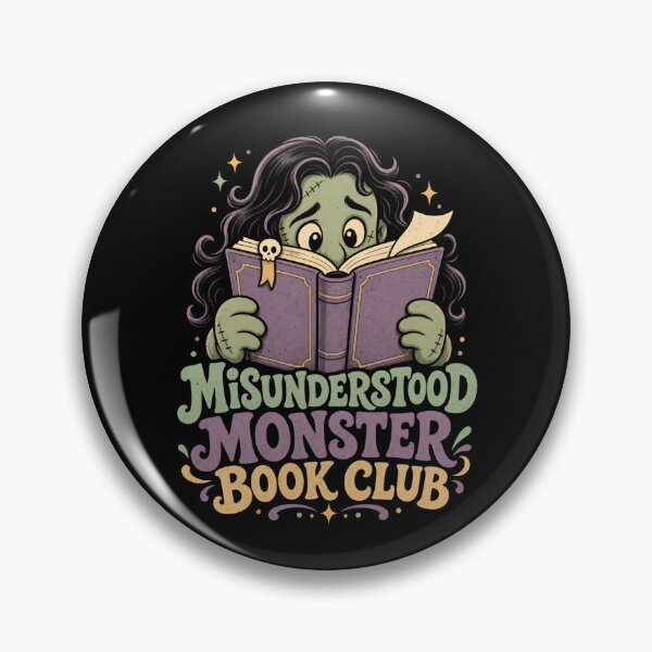 Item preview, Frankenstein Halloween: Misunderstood Monster Book Club designed and sold by Fenay Designs.