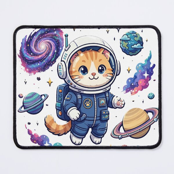 Item preview, Cute Astronaut Cat Space Adventure designed and sold by SurStudio.
