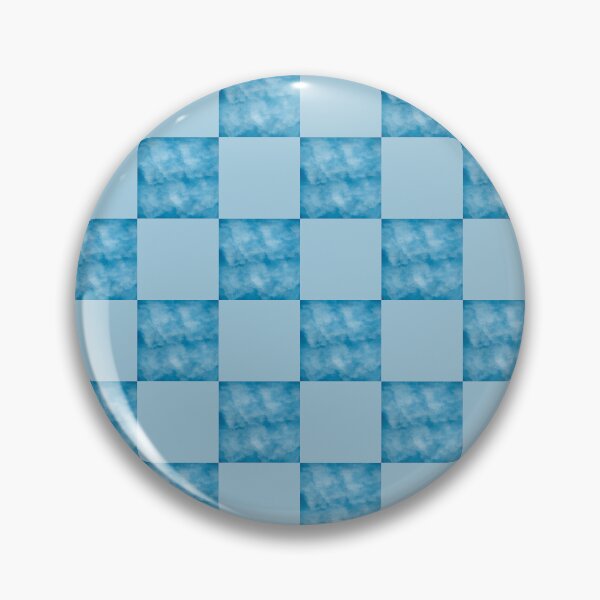 Item preview, Blue Clouds Check designed and sold by RebelCatStudios(RCS).