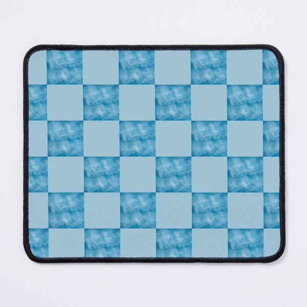 Item preview, Blue Clouds Check designed and sold by RebelCatStudios(RCS).