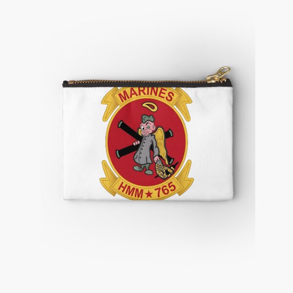 Item preview, USMC HMM-765 "Winged Angel" Squadron Insignia Patch designed and sold by CharlieDesings.