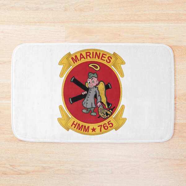 Item preview, USMC HMM-765 "Winged Angel" Squadron Insignia Patch designed and sold by CharlieDesings.