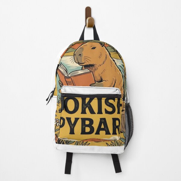 Item preview, Bookish Capybara Vintage Reading Club Retro Book Lover Design designed and sold by urbinet.