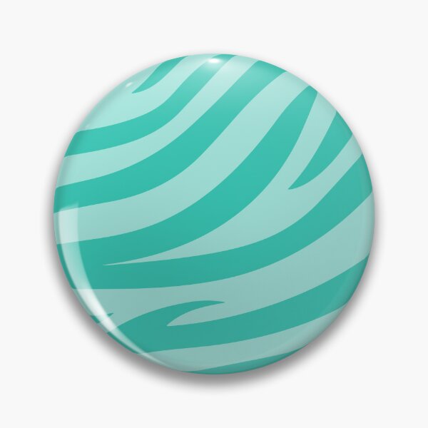 Item preview, Modern Graphic Zebra Print Pattern - Light Teal designed and sold by Frohyou.