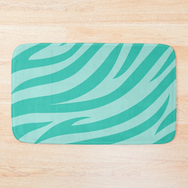 Item preview, Modern Graphic Zebra Print Pattern | Light Teal designed and sold by Frohyou.