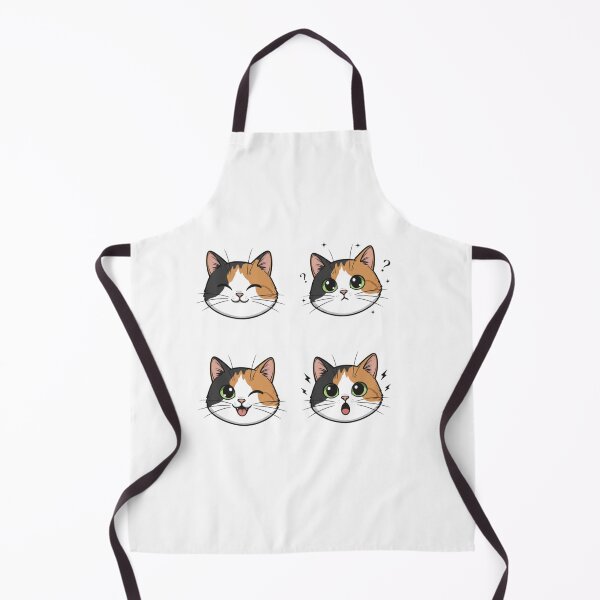 Item preview, Calico Cat Moods: Kawaii Expressions and Anime Reactions designed and sold by OlgaLuna_design.
